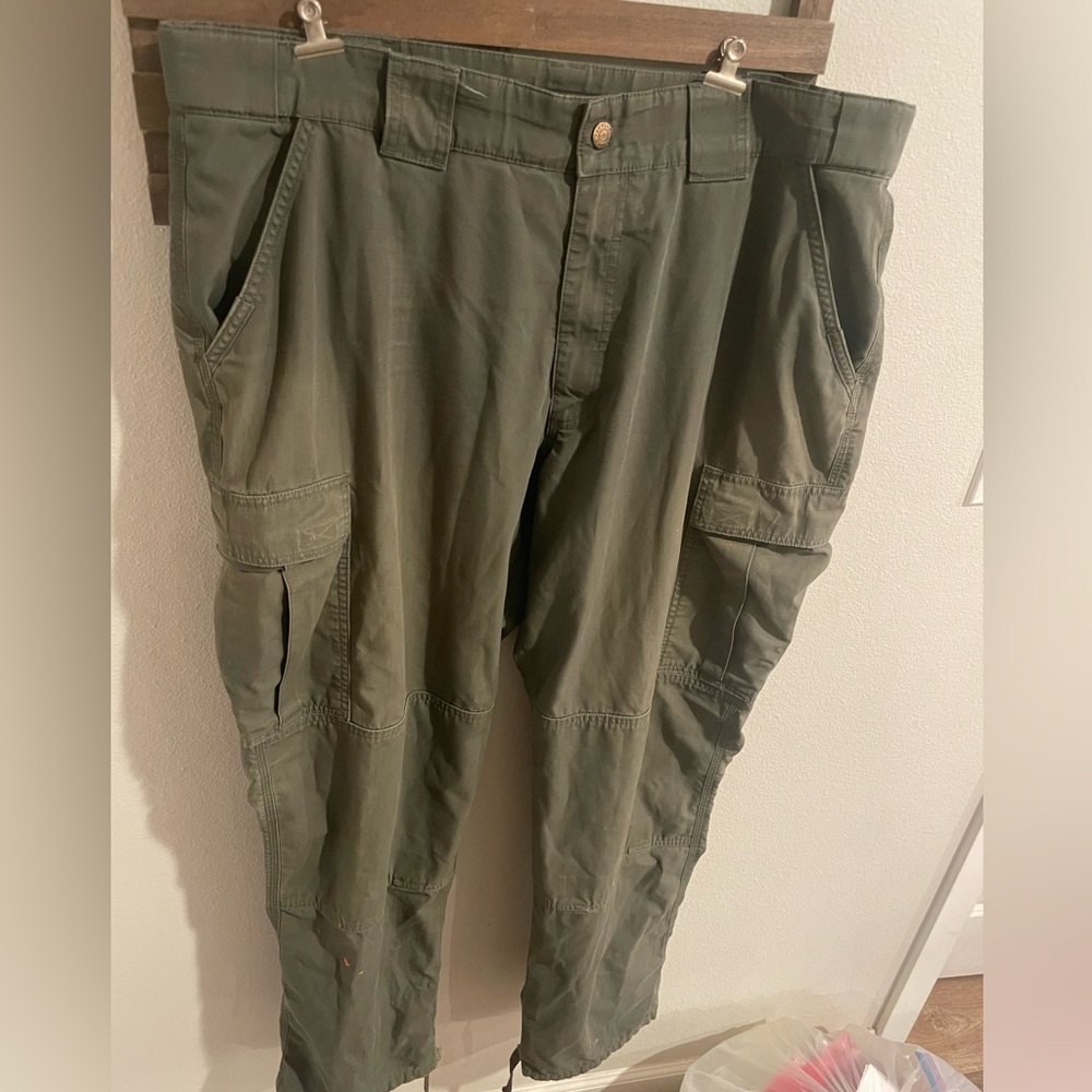 5.11 Tactical Green Cargo Pants Size X-Large